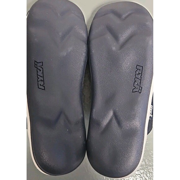 Ryka Diva Blue Double Strap Suede Slide Sandals  Sz 9W NWOT - Picture 4 of 5